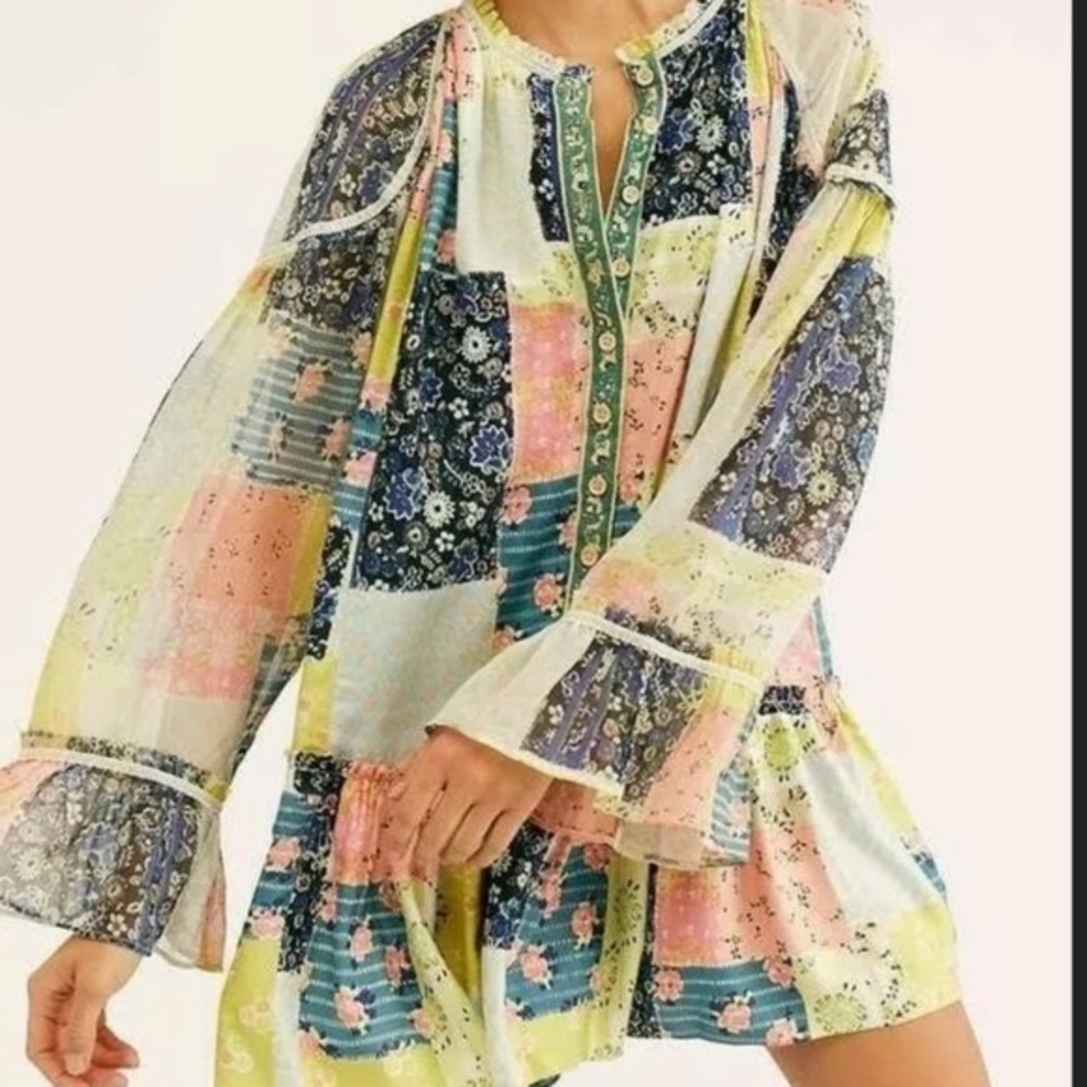 Free People Patch Made In Heaven Dress